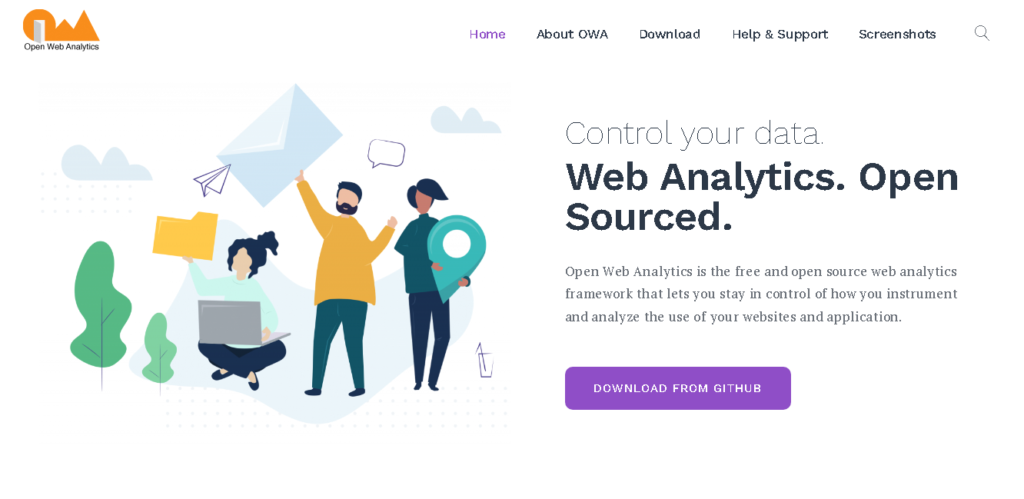 open web analytics tool for checking traffic