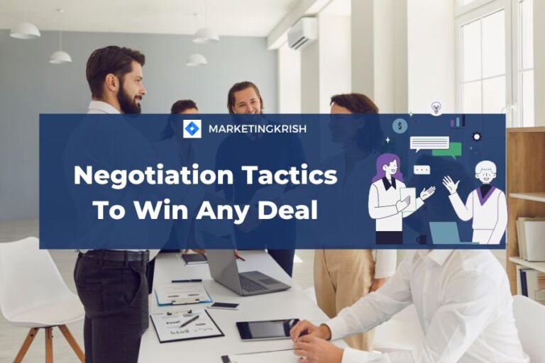 5+ Active Negotiation Tactics: To Win Any Deal